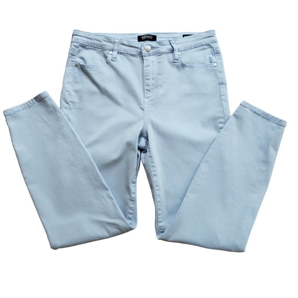 Buffalo Women Jeans Size 6 Light Blue Soft Hi Rise Stretch Skinny Like New - Picture 1 of 10